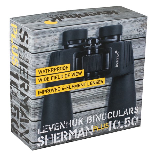 Levenhuk Sherman PLUS 10x50 Binoküler Dürbün