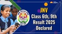 JNV Result 2025: Jawahar Navodaya Result For Class 6 & Class 9 Declared At navodaya.gov.in, direct link here