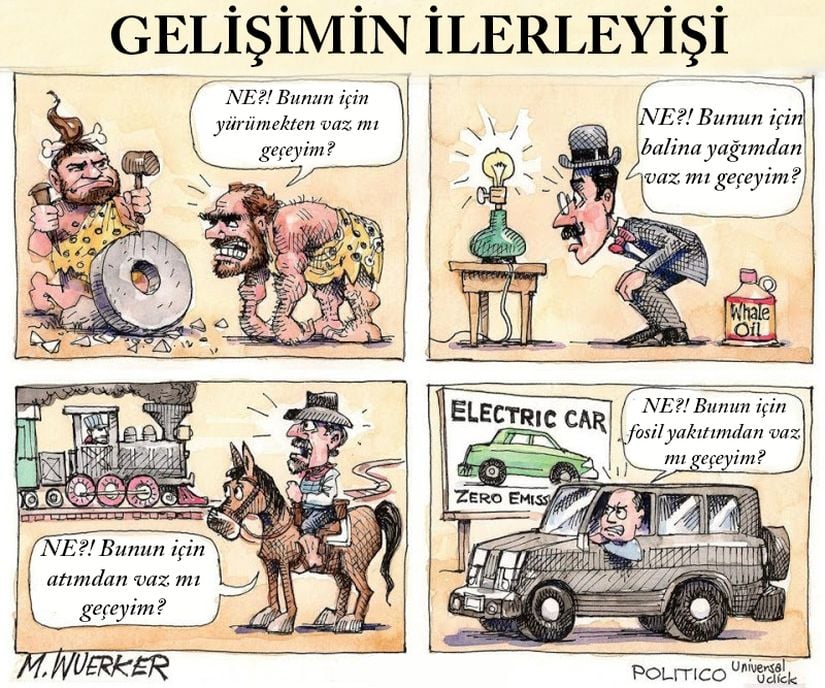 Halkın bir kesiminin bilimsel ve teknolojik atılımlara verdiği tepki...