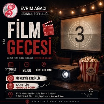 🎬 Evrim Ağacı İstanbul Topluluğu Film Gecesi