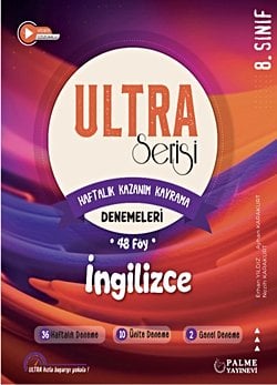 ULTRA SERİSİ 8.SINIF İNGİLİZCE DENEME KİTABI (48 FÖY)