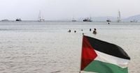 An activist flotilla on a mission to Gaza says it was attacked again in Tunisia
