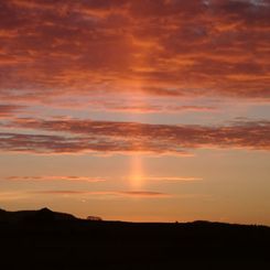 A Sun Pillar