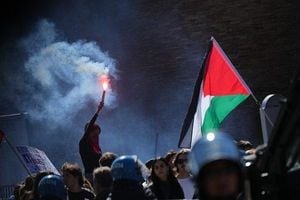Pro-Palestinian Protests Disrupt Italy Training Before Israel Match