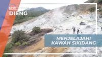 Jelajahi Kawah Sikidang yang Menakjubkan di Dieng