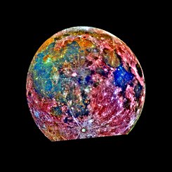 The Colorful Moon