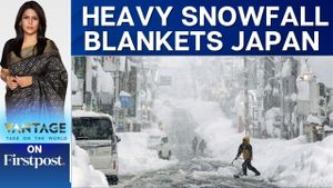 Heavy Snowfall Causes Major Transportation Disruptions Across Japan