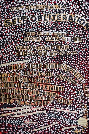 Kusama's Self-Obliteration