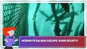 Mass Escape Of Farmed Salmon Threatens Norway's Wild Fisheries