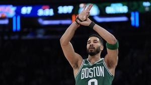 Celtics Dominate Knicks To Claim First Playoff Win