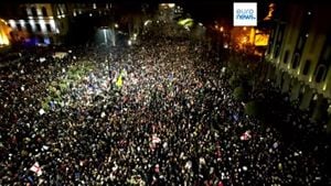 Georgian Protests Against Government Crackdown Ignite Calls For Change