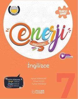 7.SINIF ENERJİ İNGİLİZCE SORU KİTABI