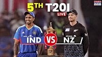 India vs New Zealand Live Score, 5th T20I : Finn Allen's Blazing Fifty Keeps NZ In Control Despite Losing Tim Seifert Early