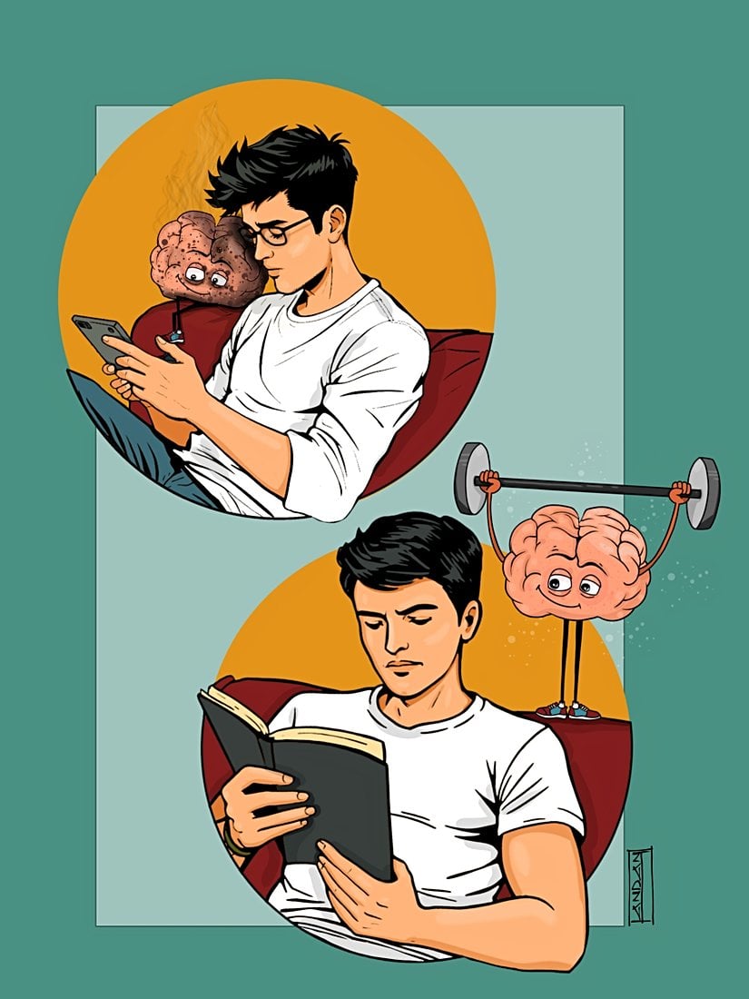 Yüzeysel içerik düşünme ve öğrenmeyi baltalarken, zihni yorup aktif tutan içerik beynin üst düzey becerilerini besler.