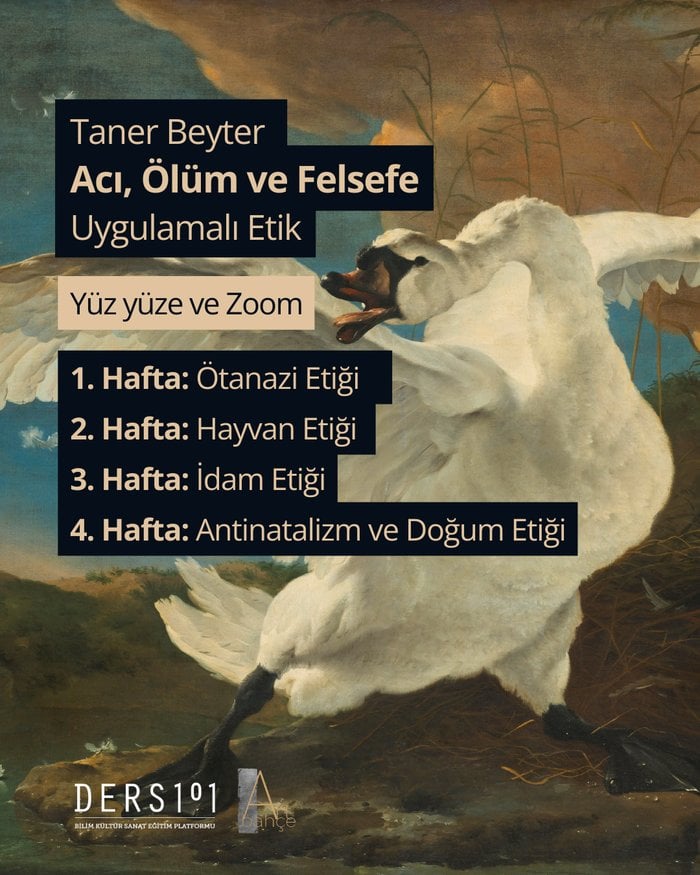 Taner Beyter İle "Acı, Ölüm ve Felsefe" Seminerleri
