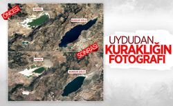 Yüzey alanı azalan tüm göller kuraklığı mı belirtir?