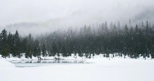 Severe Winter Weather Hits Italy With Snow And Rain