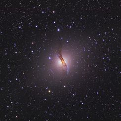 Jumbled Galaxy Centaurus A