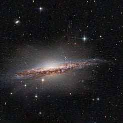 Portrait of NGC 1055