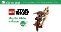 May the 4th be with you and the newly-revealed LEGO Star Wars 75428 Battle Droid with STAP [News] - The Brothers Brick