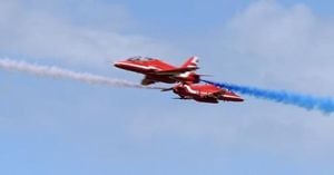 Red Arrows Set To Thrill East Anglia Skies Today
