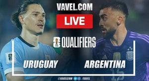 Uruguay Faces Argentina In Crucial World Cup Qualifier