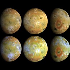 Three Views of Jupiter's Io
Credit: