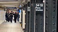 Baby found abandoned on NYC subway platform