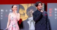高橋×飯豊×玉城が出席！  映画『岸辺露伴は動かない 懺悔室』完成報告イベント  | MORE