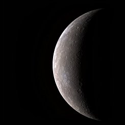Crescent Mercury in Color