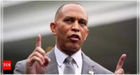 'Say it to my face': House minority leader slams Trump; calls US president ‘racist’ over deepfake video - The Times of India