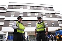 Man arrested on suspicion of arson after fire at asylum hotel in Islington