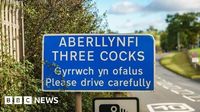 Powys village Three Cocks censored on British Cycling website