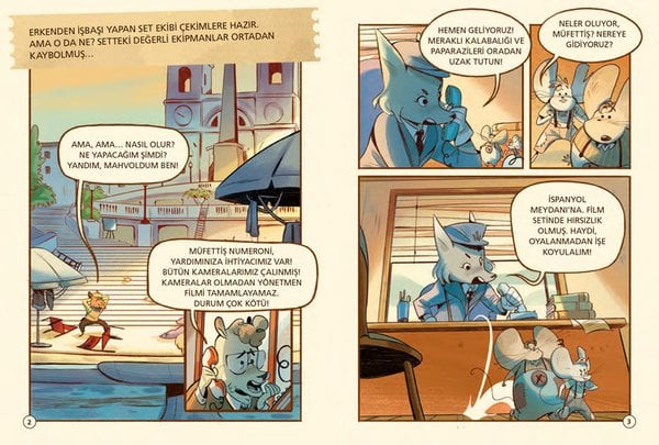 Sayısal Zekâ Gelişimi İçin Etkinlikli Ve Çıkartmalı Dedektiflik Çizgi Romanı (7-9 Yaş) - Müfettiş Numeroni