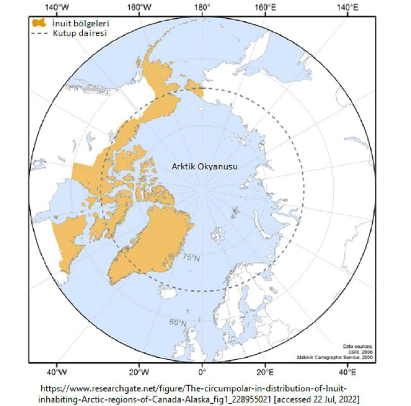 Inuitlerin yaşam alanları