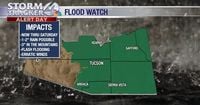 A StormTracker 4 Alert Day is in effect for heavy rain
