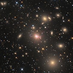 NGC 1275 in the Perseus Cluster