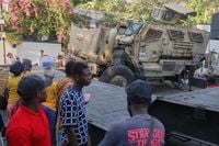 Armored vehicle accident in Haiti kills 2 and injures 8 Kenyan police officers
