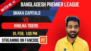 Dhaka Capitals Face Off Against Khulna Tigers