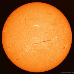  An Extremely Long Filament on the Sun 