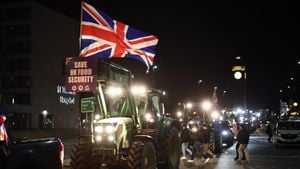 Farmers Rally Against Tax Reforms At Labour Conference