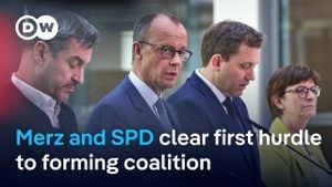 CDU And SPD Kick Off Coalition Negotiations After Election