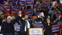 Zohran Mamdani rallies voters with Bernie Sanders and AOC