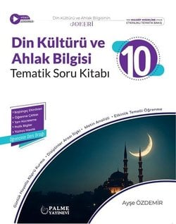 PALME 10.SINIF JOKER DİN KÜLTÜRÜ VE AHLAK BİLGİSİ TEMATİK SORU KİTABI