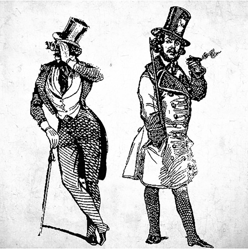 Edebiyatta tipik flanör görünümleri