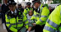 At Least 425 Pro-Palestinian Protesters Arrested in London on Terrorism Charges