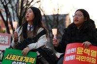 [진주] '윤 파면 광장'의 응원 