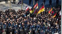 Polizei meldet mehrere Festnahmen bei Neonazi-Demo in Berlin