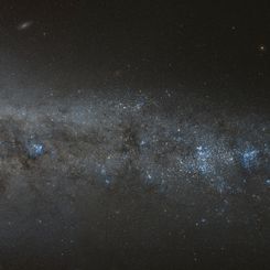 Panorama of the Whale Galaxy