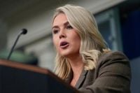 White House press secretary directly refutes one of Trump’s long-shot claims